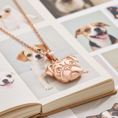 Sotiya Bulldog Pendant Necklace-Sotiya