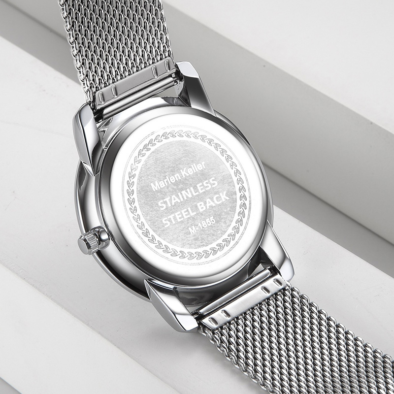 Sotiya Simple Waterproof Quartz Watch with Mesh Strap-Sotiya