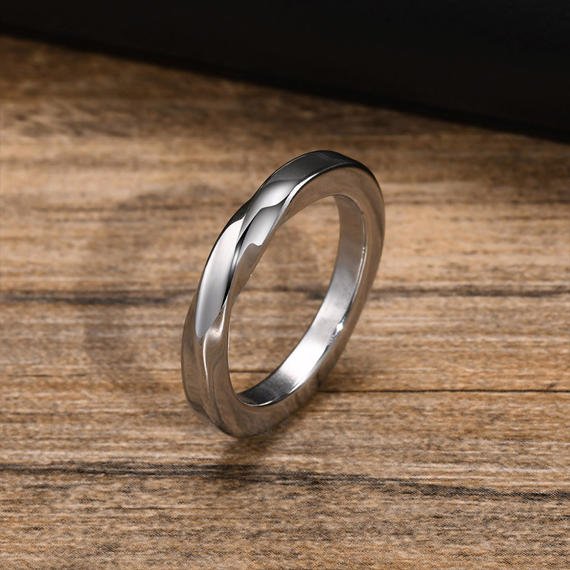 Sotiya Mobius Men's Wedding Ring Titanium Steel-Sotiya