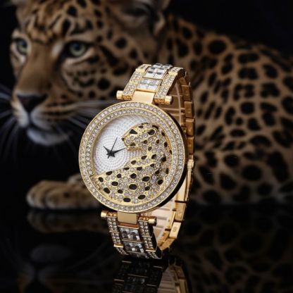 Sotiya Leopard Inspired Luxury Waterproof Quartz Women's Watch-Sotiya