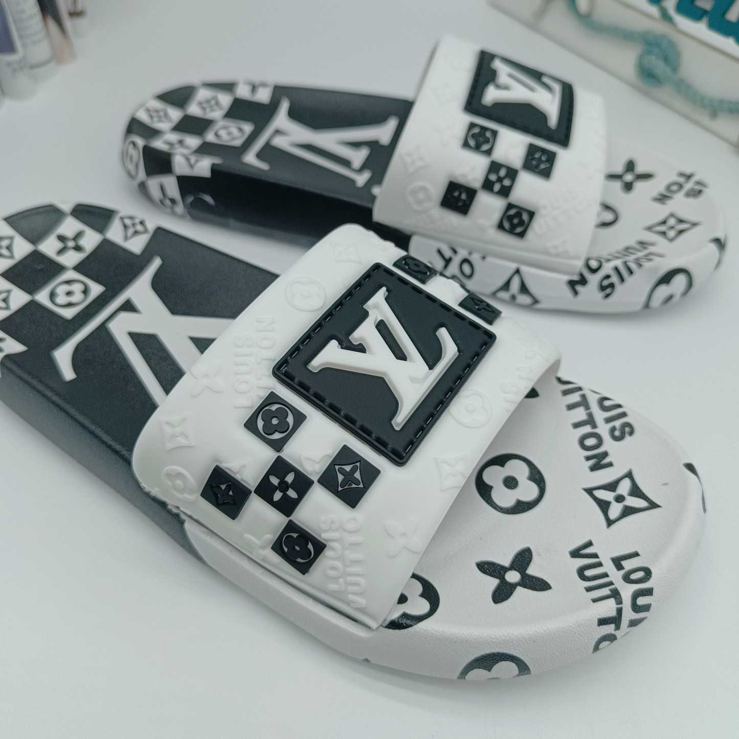 Monogram Logo Slippers