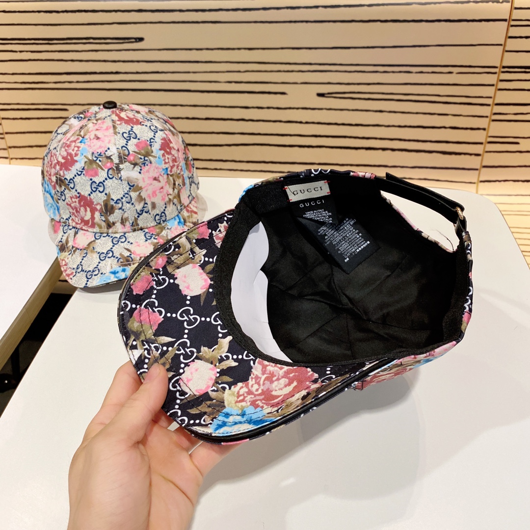 SUPREME FLORA PRINT BASEBALL HAT