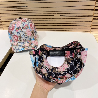 SUPREME FLORA PRINT BASEBALL HAT