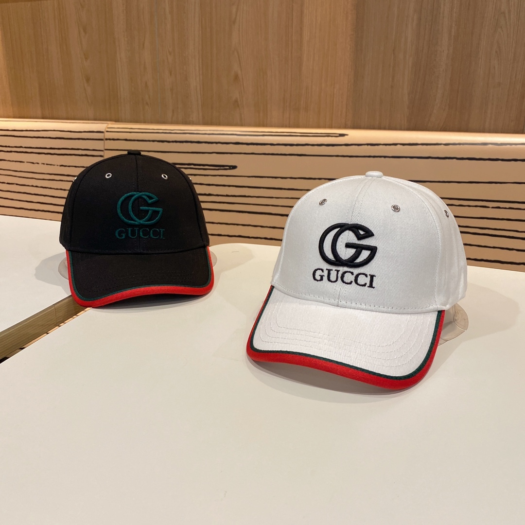 FASHION DOUBLE G DOME BASEBALL CAP