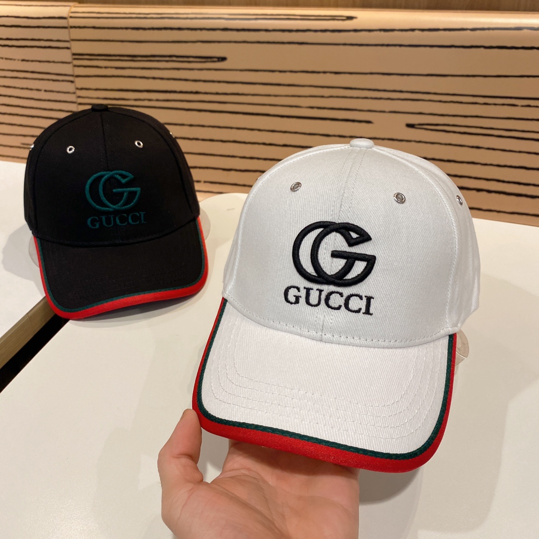 FASHION DOUBLE G DOME BASEBALL CAP