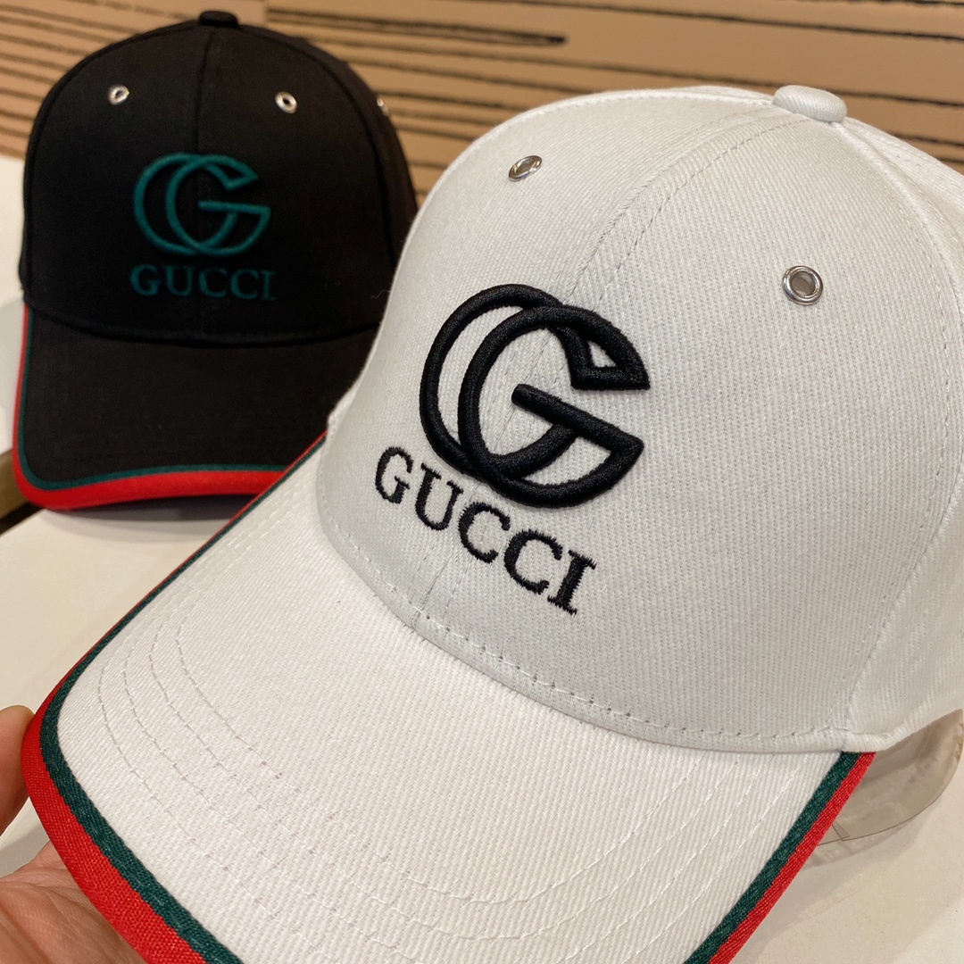 FASHION DOUBLE G DOME BASEBALL CAP