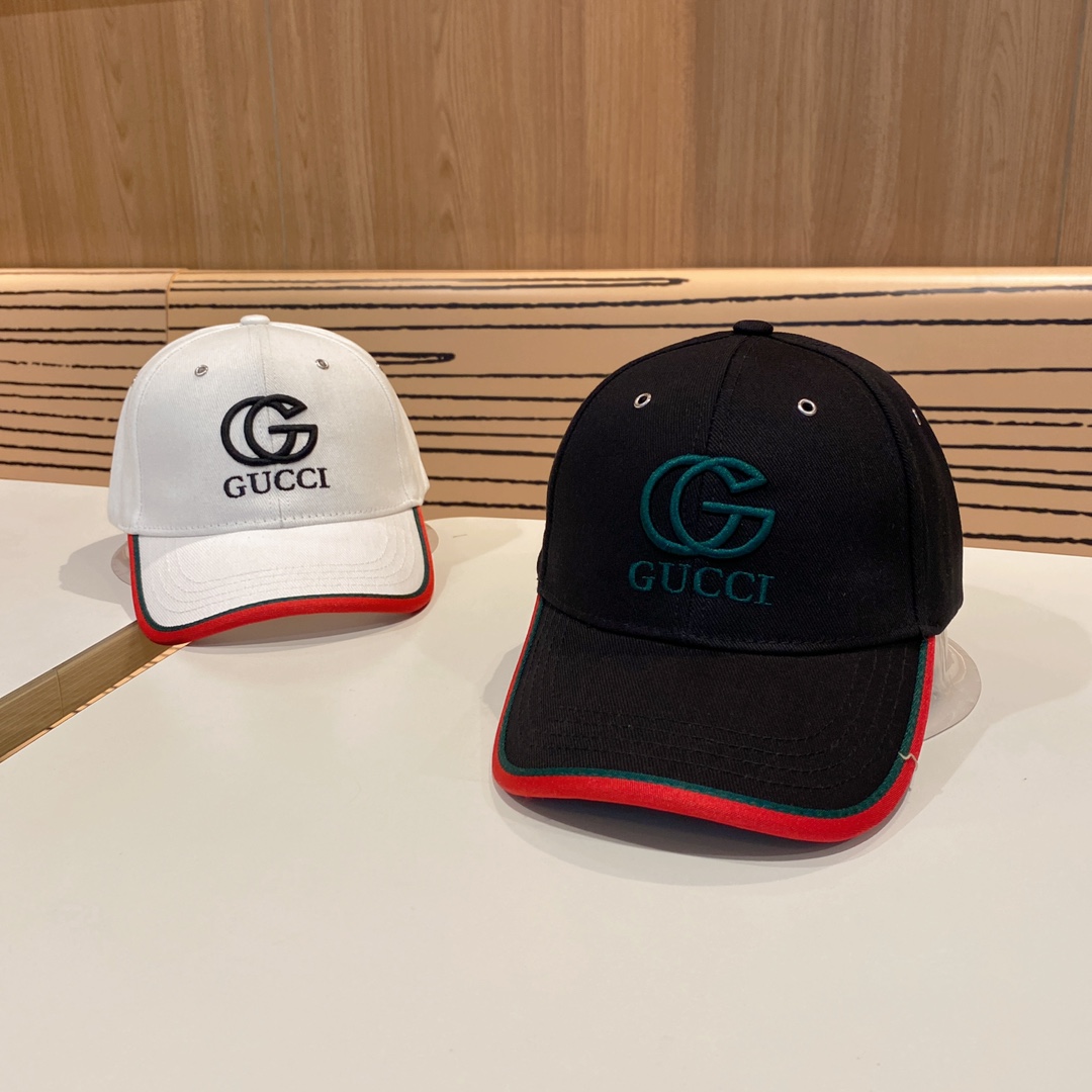 FASHION DOUBLE G DOME BASEBALL CAP