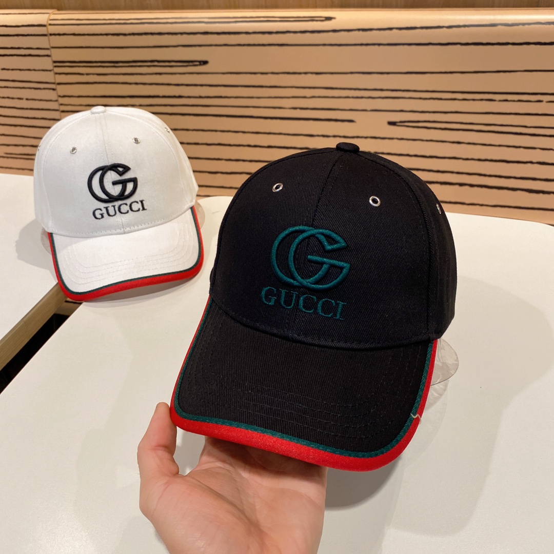 FASHION DOUBLE G DOME BASEBALL CAP