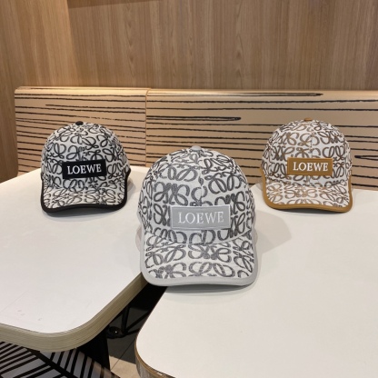 Anagram Embroidery Baseball Cap Canvas