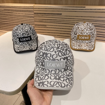 Anagram Embroidery Baseball Cap Canvas