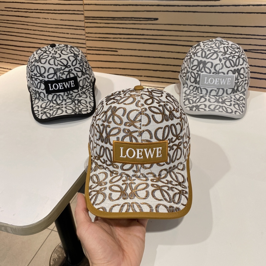 Anagram Embroidery Baseball Cap Canvas