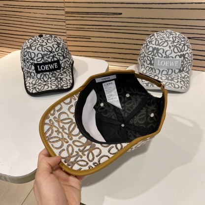 Anagram Embroidery Baseball Cap Canvas