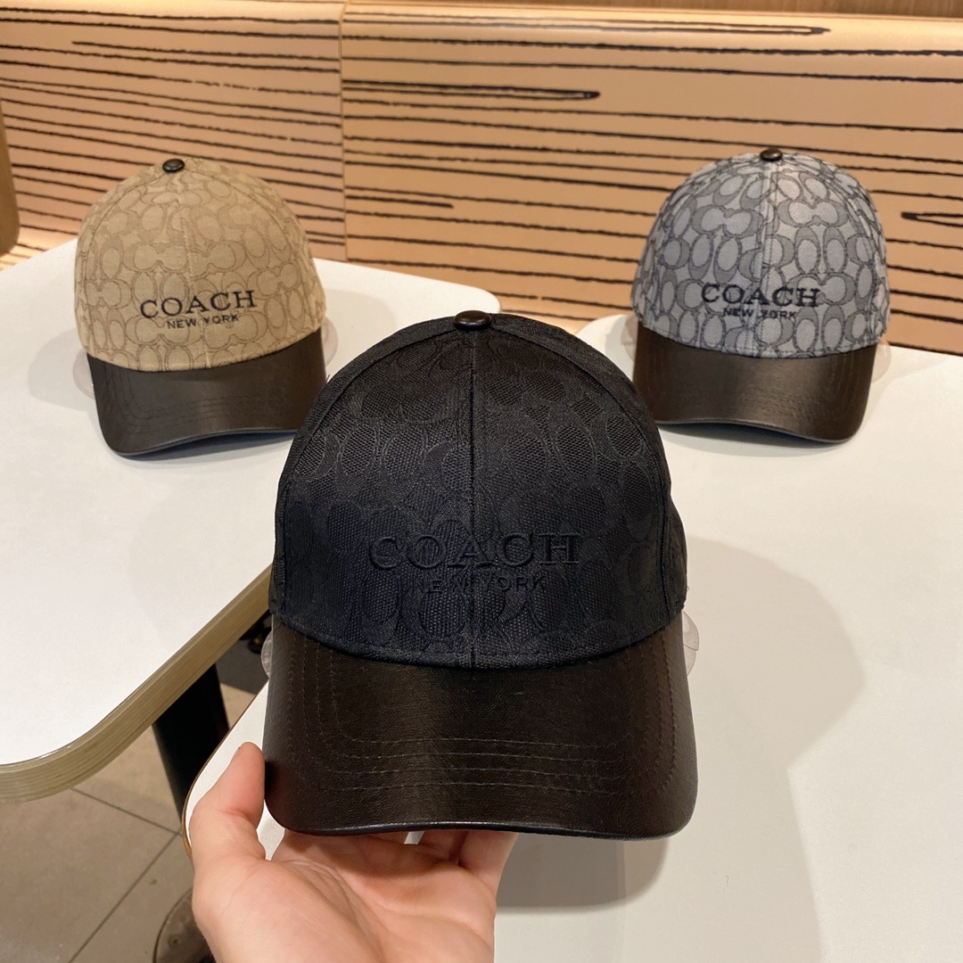 Women's Signature C Jacquard Denim Baseball Cap