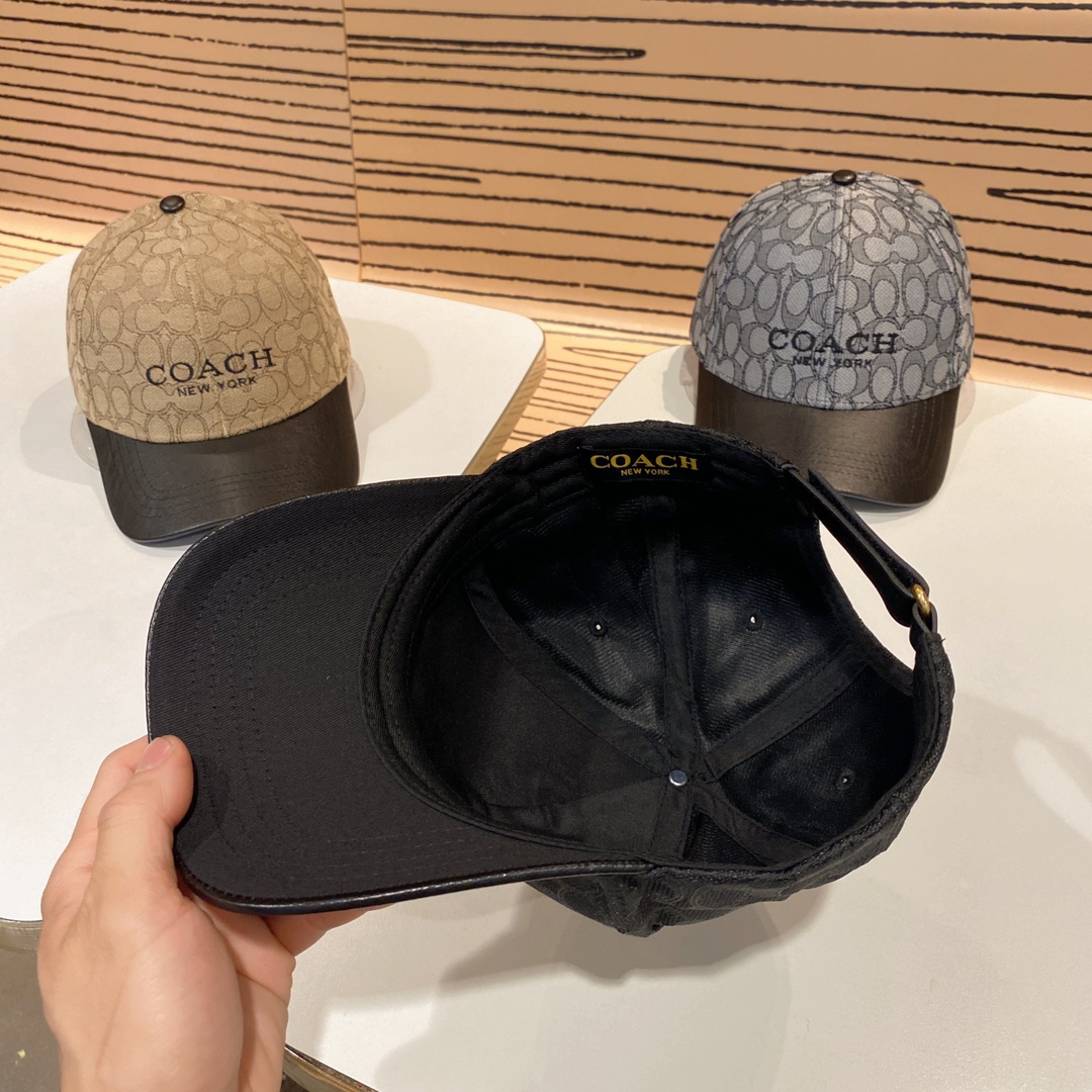 Women's Signature C Jacquard Denim Baseball Cap