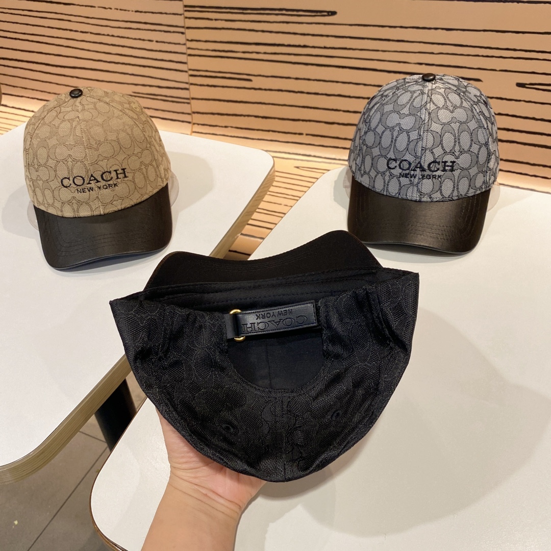 Women's Signature C Jacquard Denim Baseball Cap