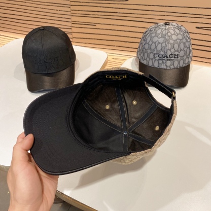 Women's Signature C Jacquard Denim Baseball Cap