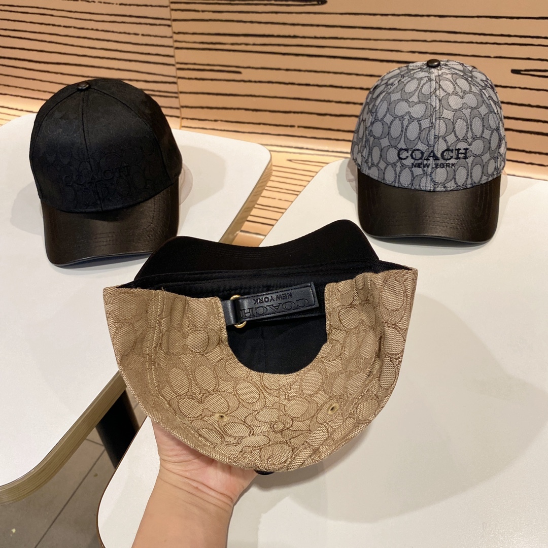 Women's Signature C Jacquard Denim Baseball Cap