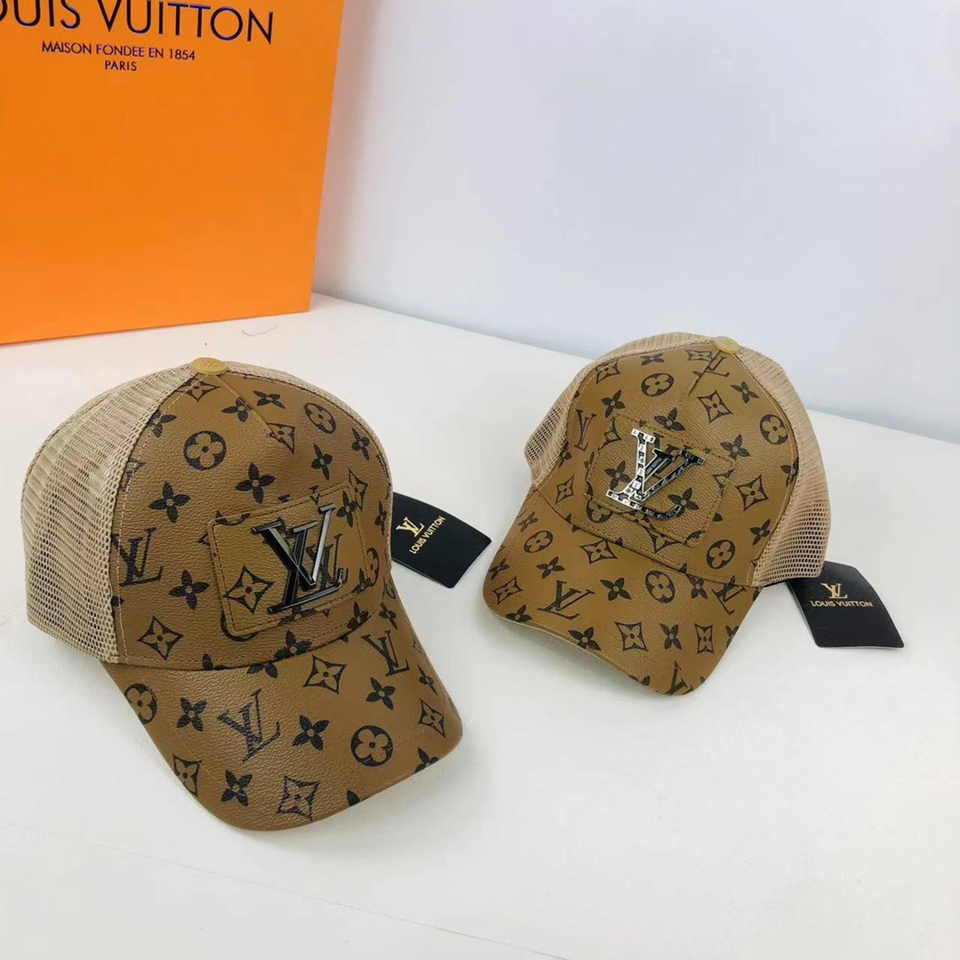 Designer Cap Sun Hat Brown