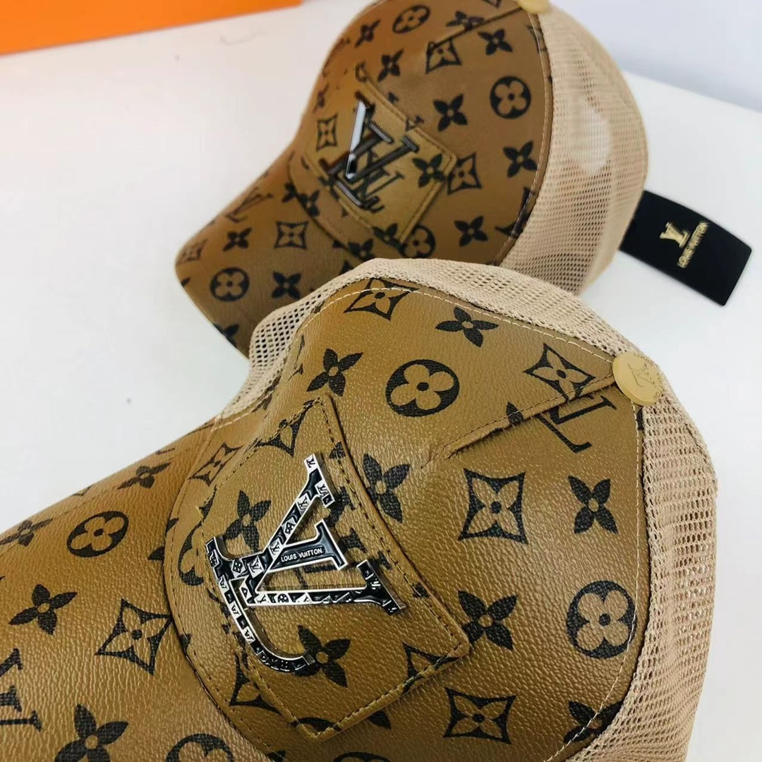 Designer Cap Sun Hat Brown