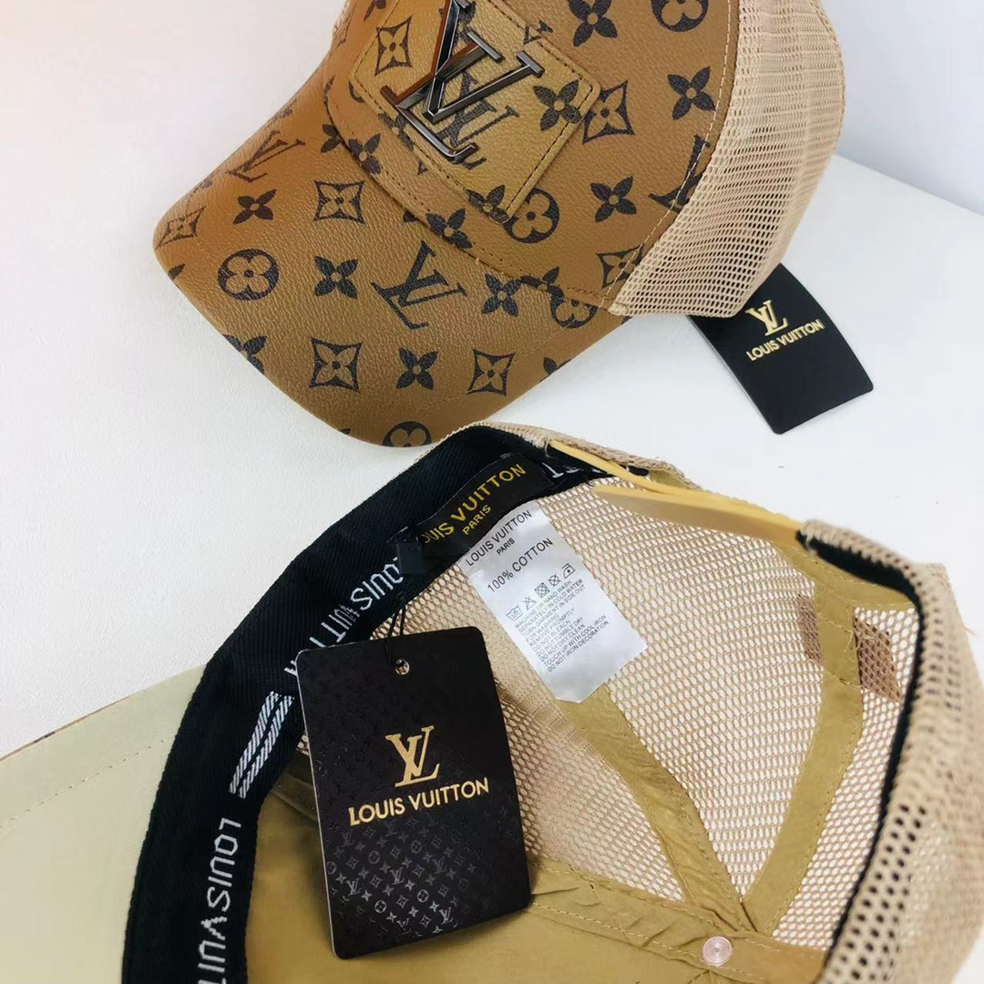 Designer Cap Sun Hat Brown