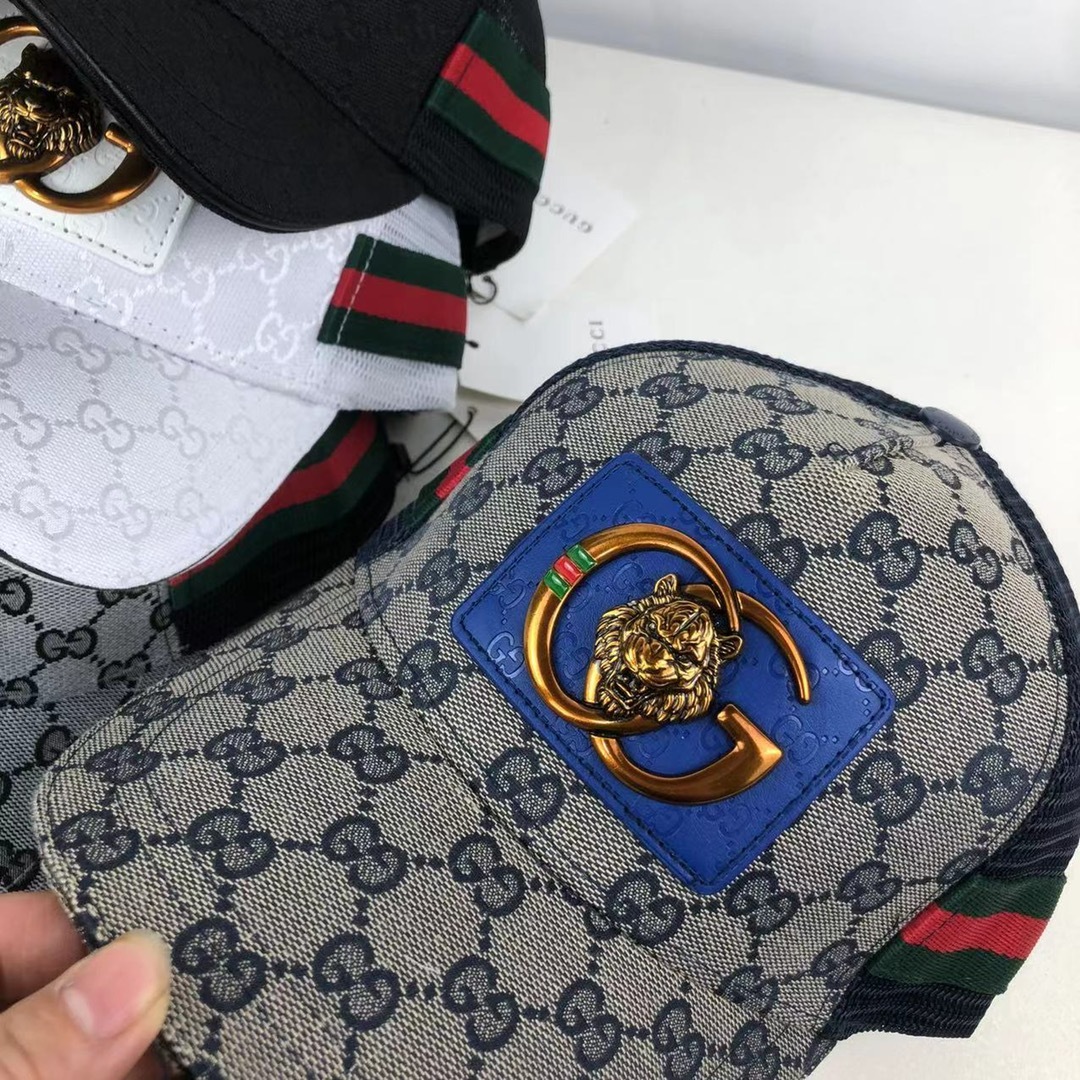 Half Net Double G Metal Logo Premium Mash Cap