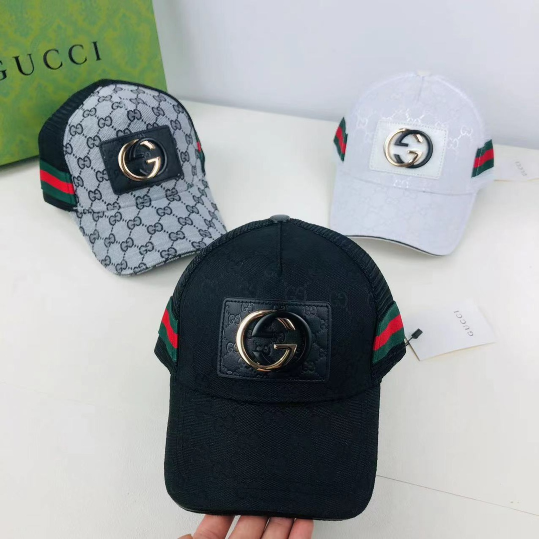 Half Net Double G Metal Logo Premium Mash Cap