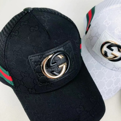 Half Net Double G Metal Logo Premium Mash Cap