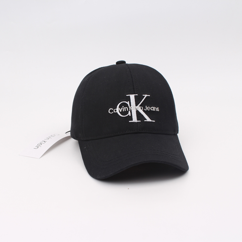 Jeans Monogram Embroidered Cap