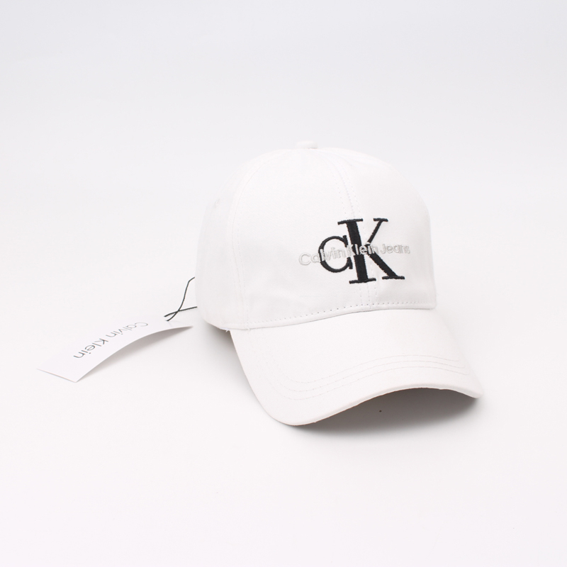 Jeans Monogram Embroidered Cap