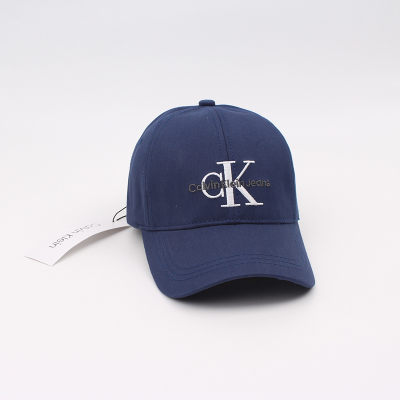 Jeans Monogram Embroidered Cap