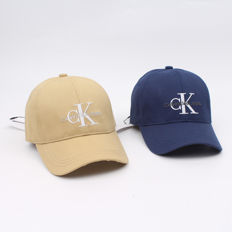 Jeans Monogram Embroidered Cap
