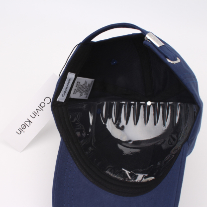 Jeans Monogram Embroidered Cap