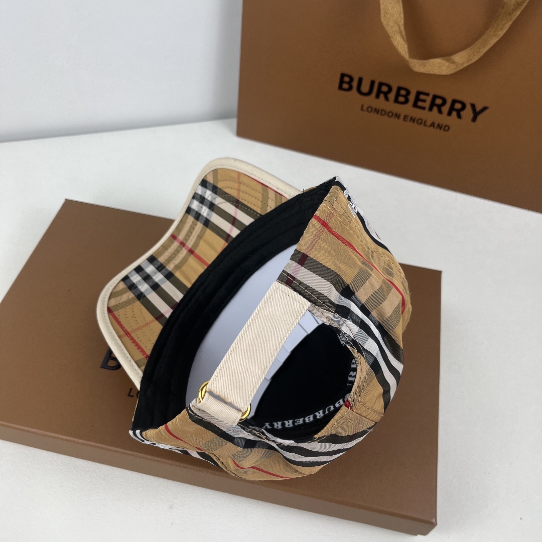 Logo Plaid Baseball Cap