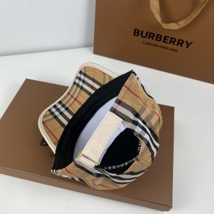 Logo Plaid Baseball Cap