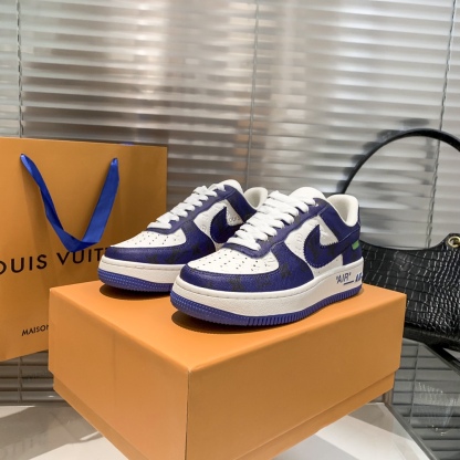 Air Force 1 Low "Virgil Abloh - White/Blue" sneakers