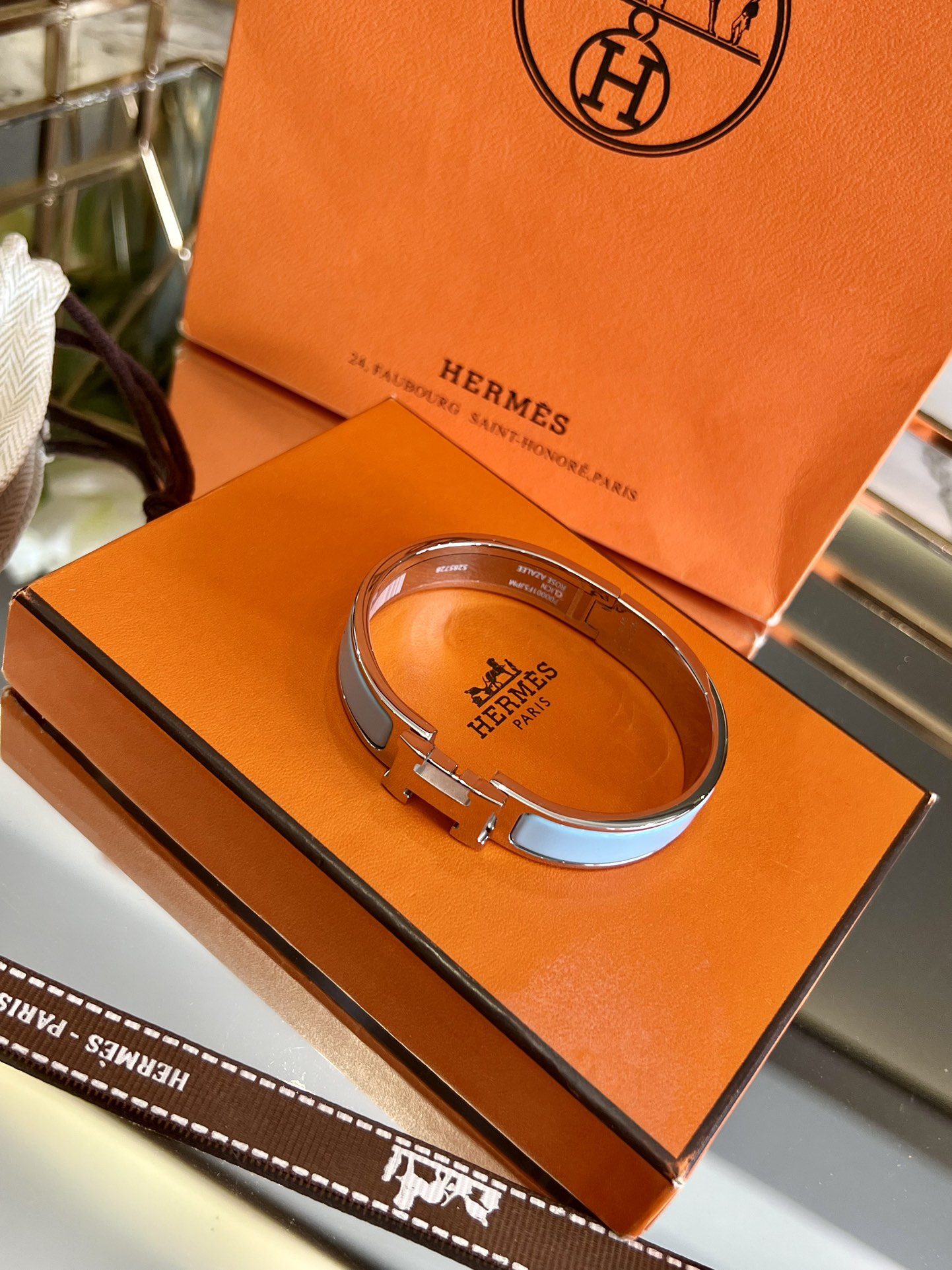 Clic H bracelet + Pop H pendant