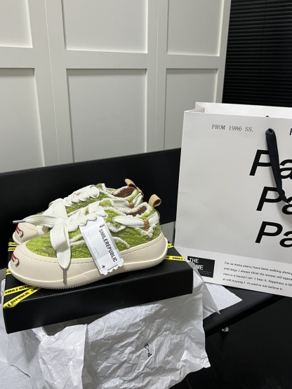 Olive Green Low Top Sneaker