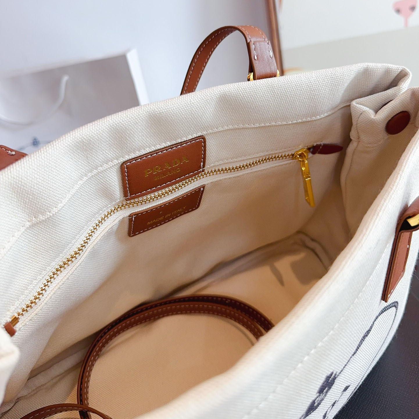 Ensemble Small Canvas Tote