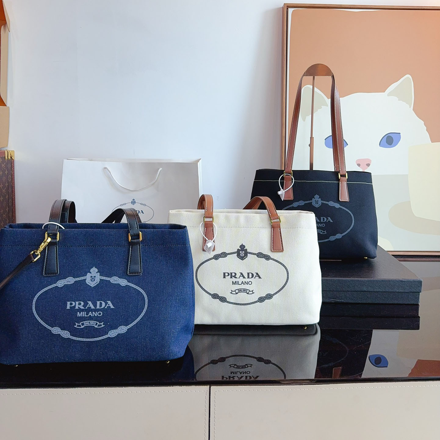 Ensemble Small Canvas Tote