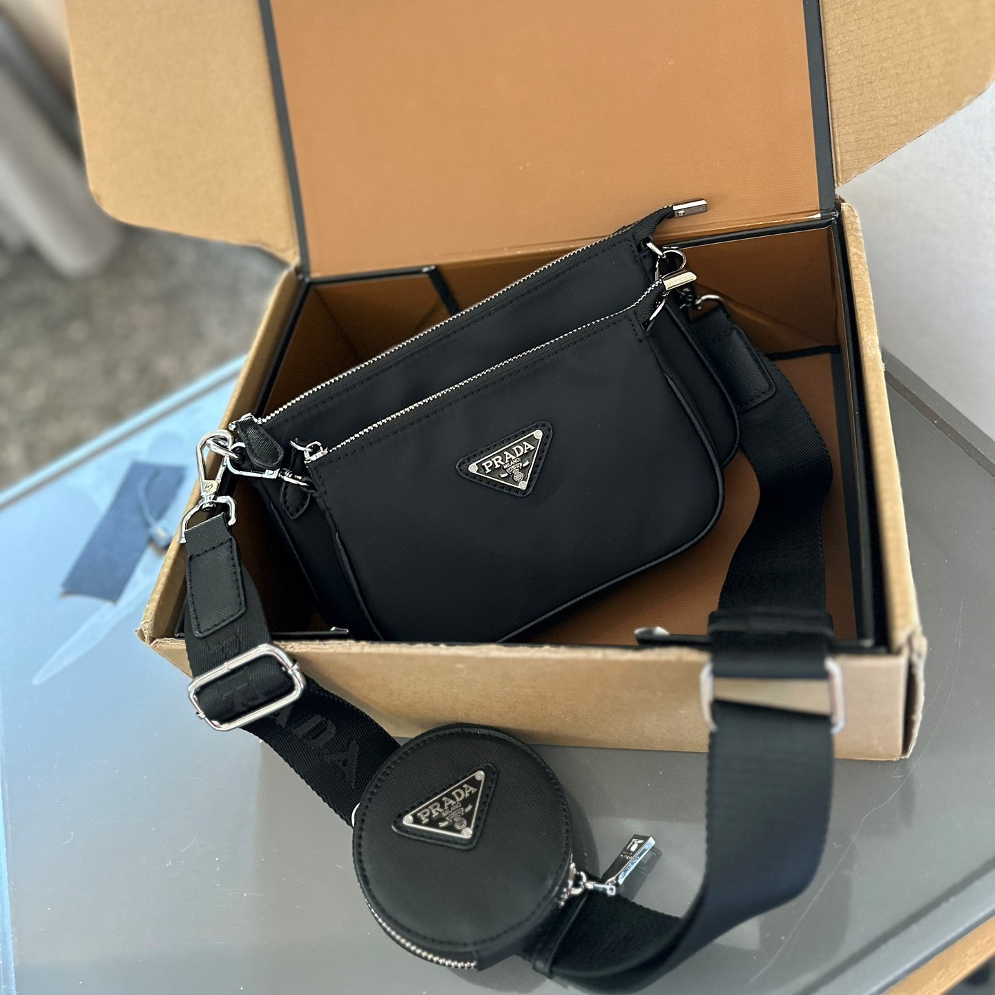 Re-Nylon Shoulder Bag