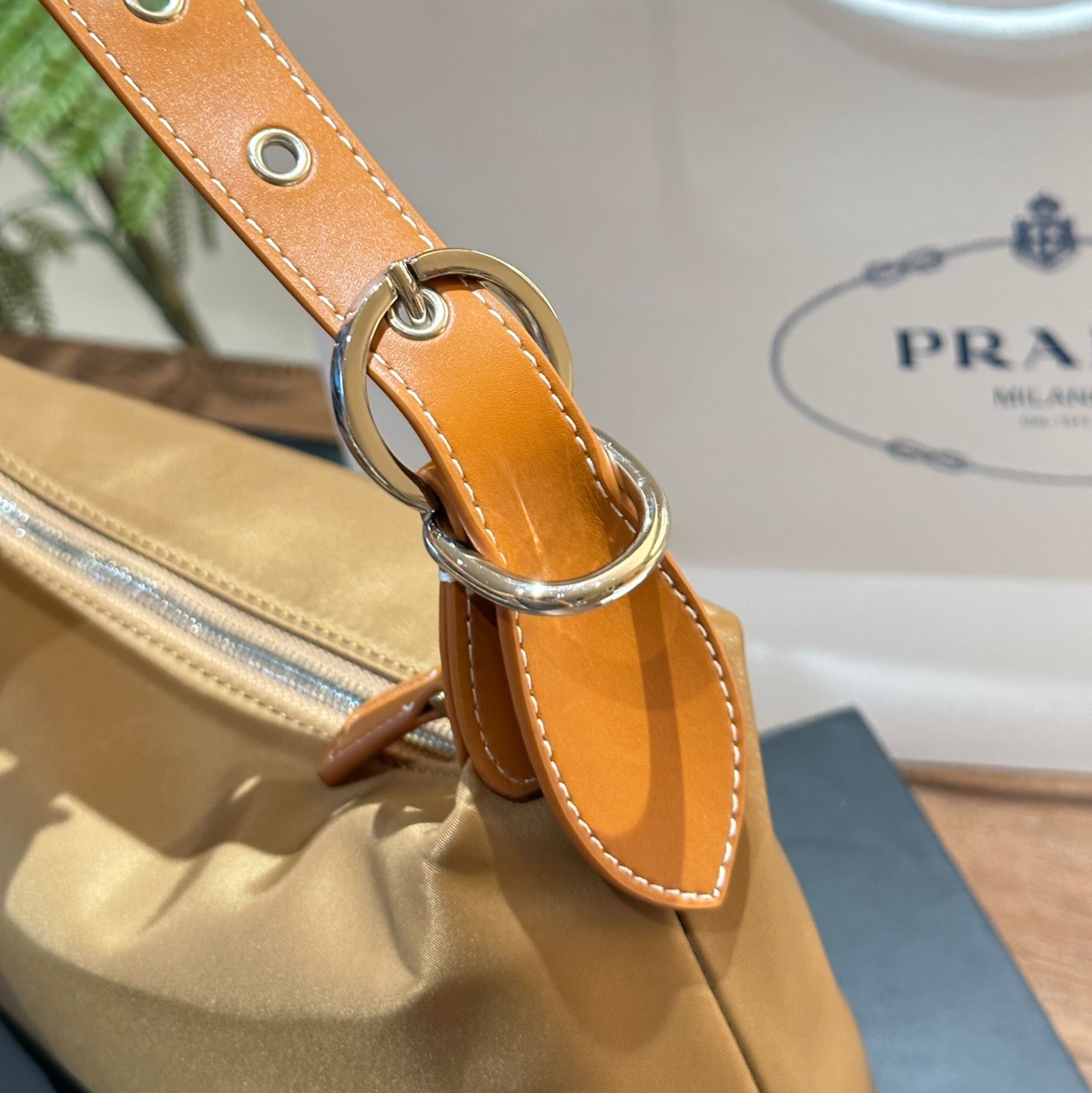 Re-Edition 2005 Re-Nylon and Saffiano mini bag