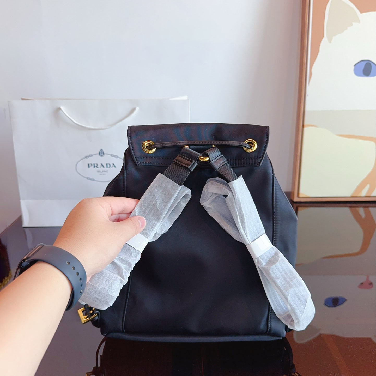 Tessuto Nylon Backpack