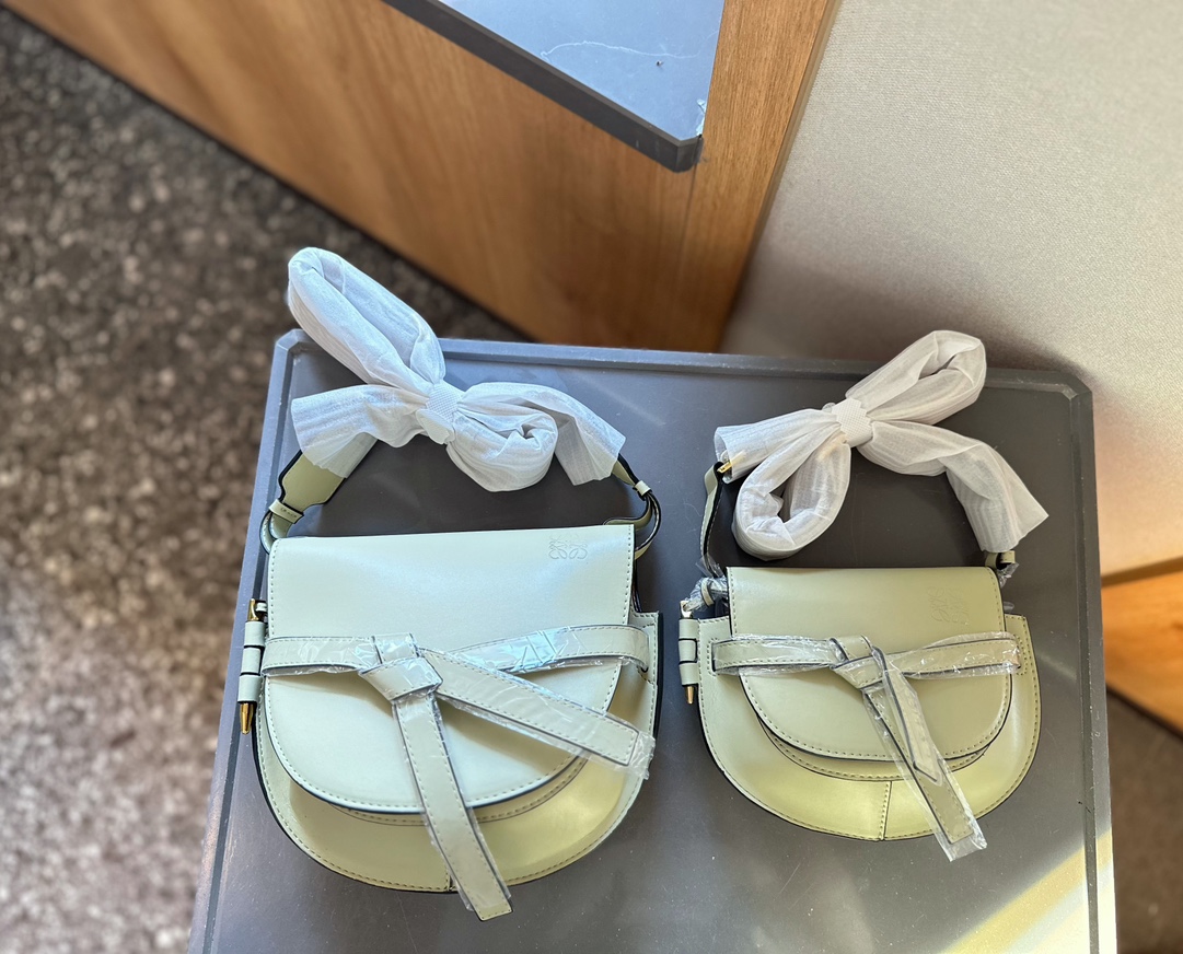 Gate Dual bag in soft calfskin and jacquard