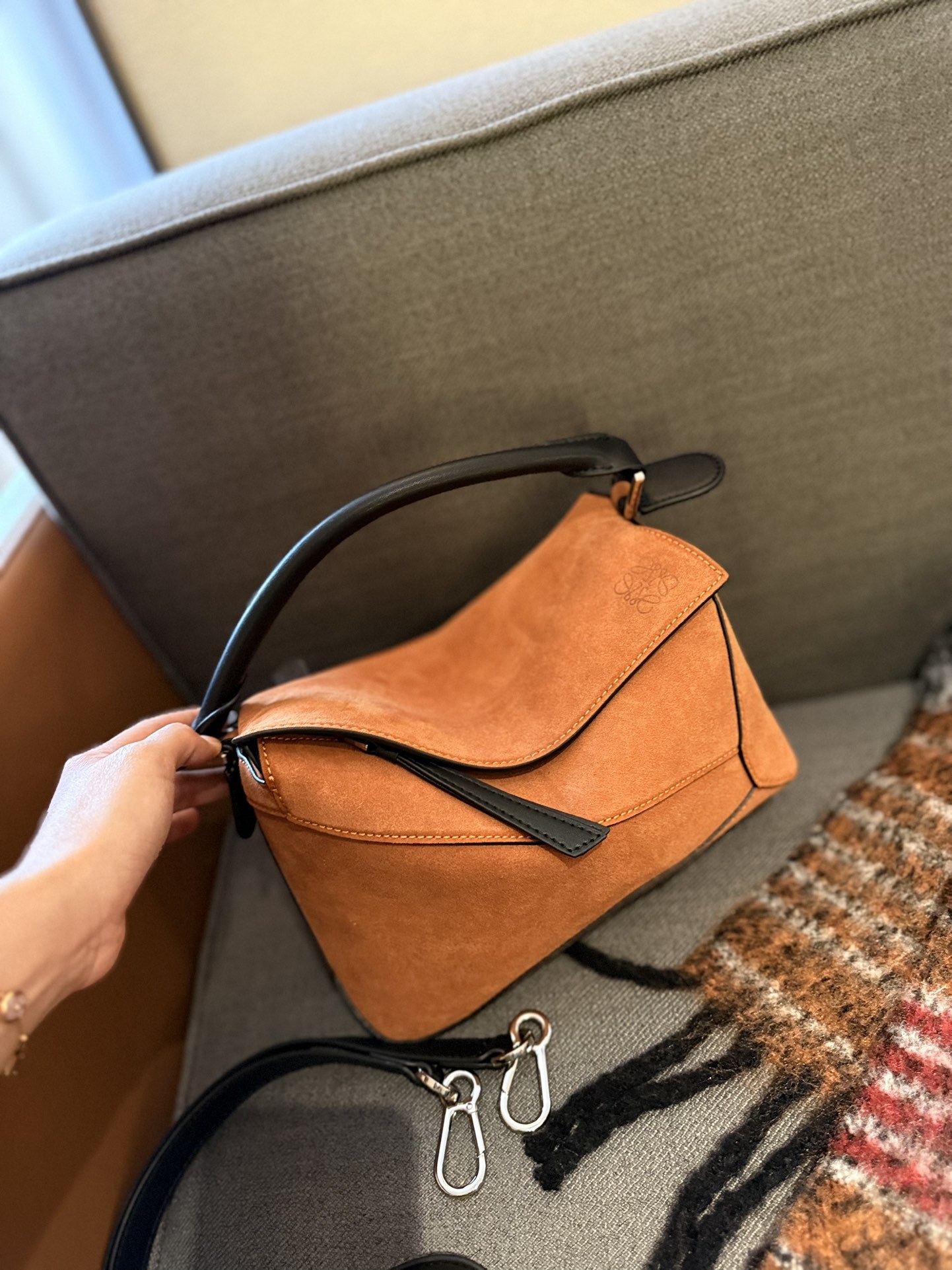 Small Puzzle bag in classic calfskin