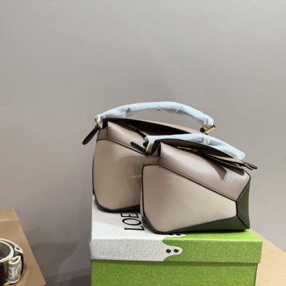 Puzzle bag in classic calfskin