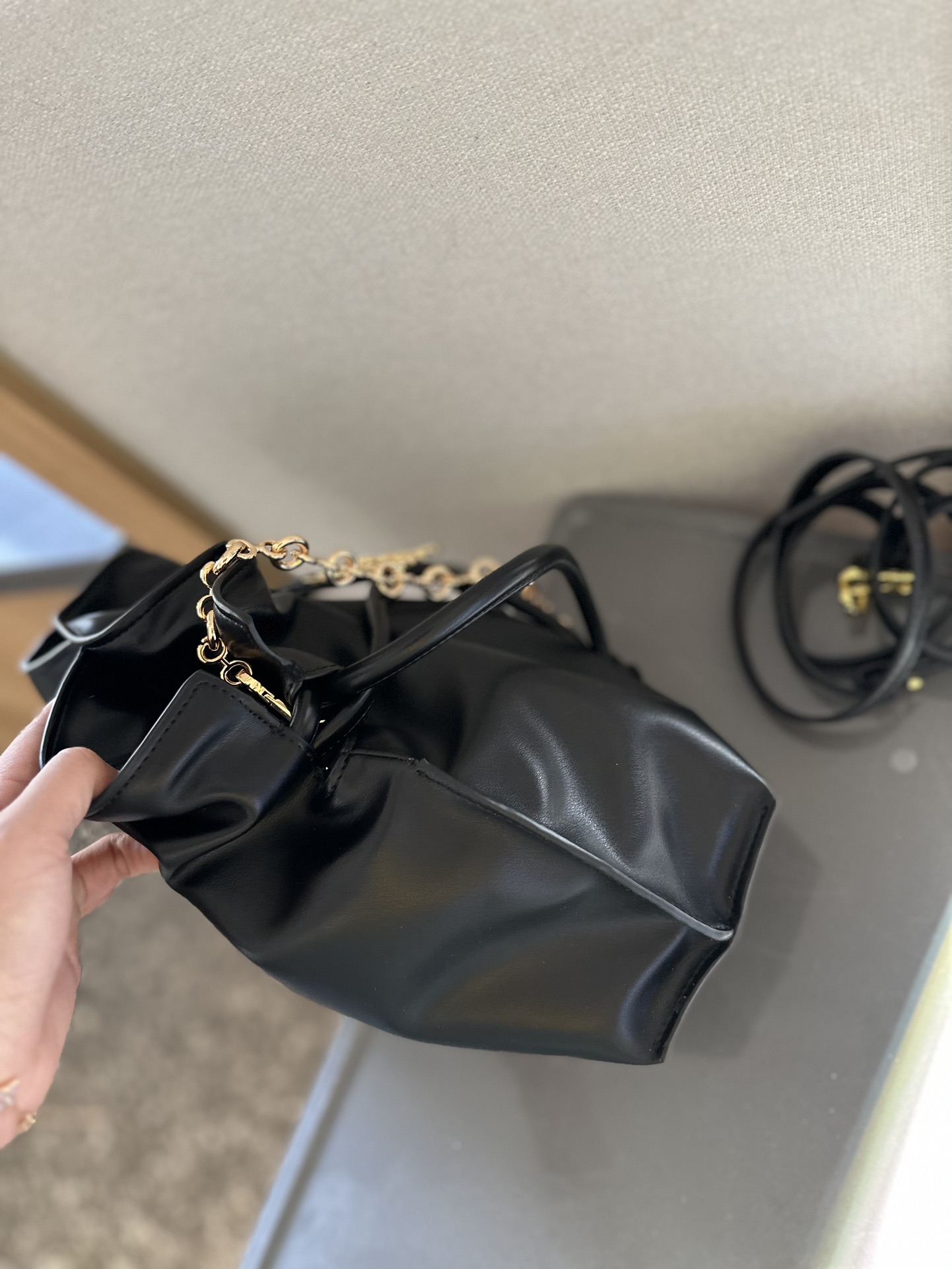 Flamenco purse in mellow nappa lambskin