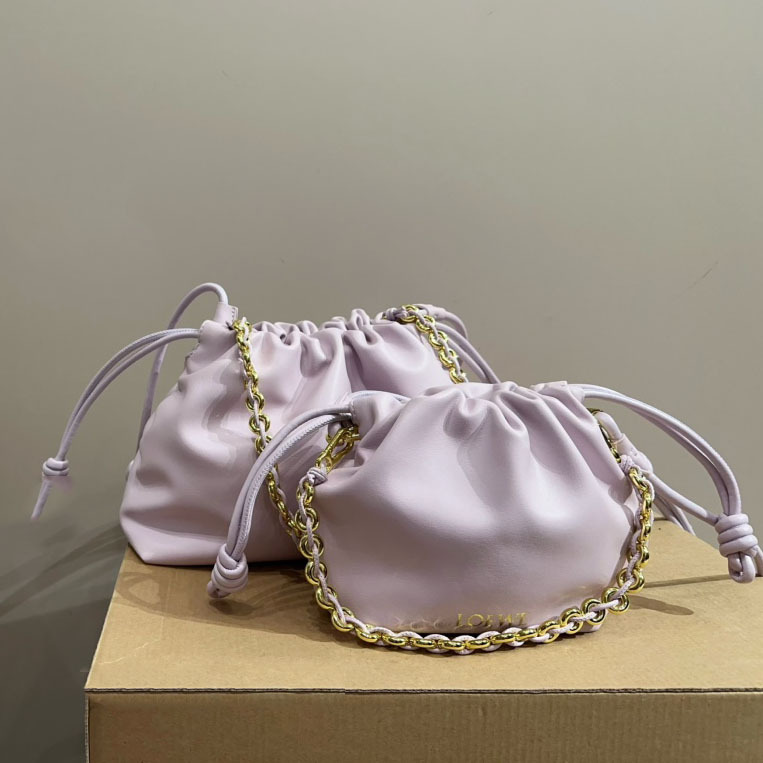 Flamenco purse in mellow nappa lambskin