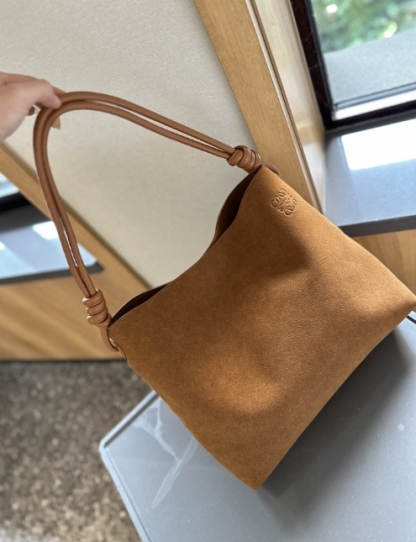 Suede Shoulder Bag