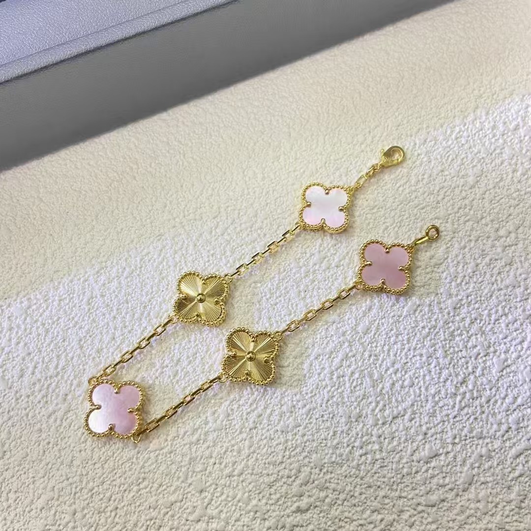 Vintage Alhambra bracelet, 5 motifs