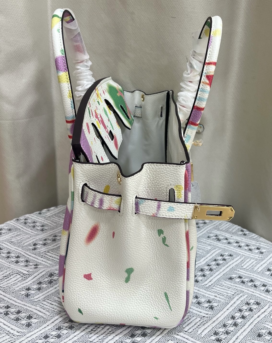 Exclusive Custom Hand-Painted Birkin 30 Bag